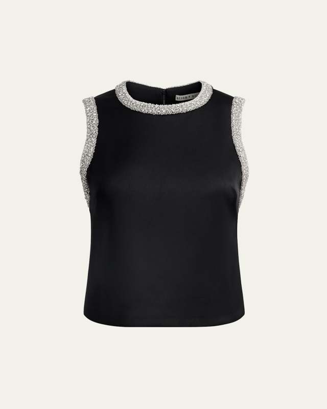 Amal Embellished Tank Top
